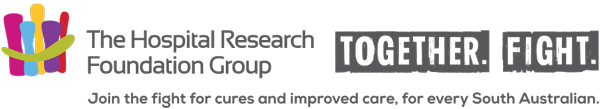 Hospital Research Foundation group together fight logo